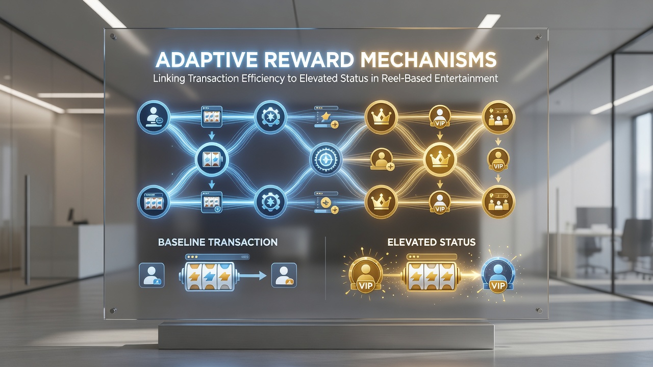 Diagram showing connections between efficient payments, status elevation, and live dealer broadcast features in casino platforms