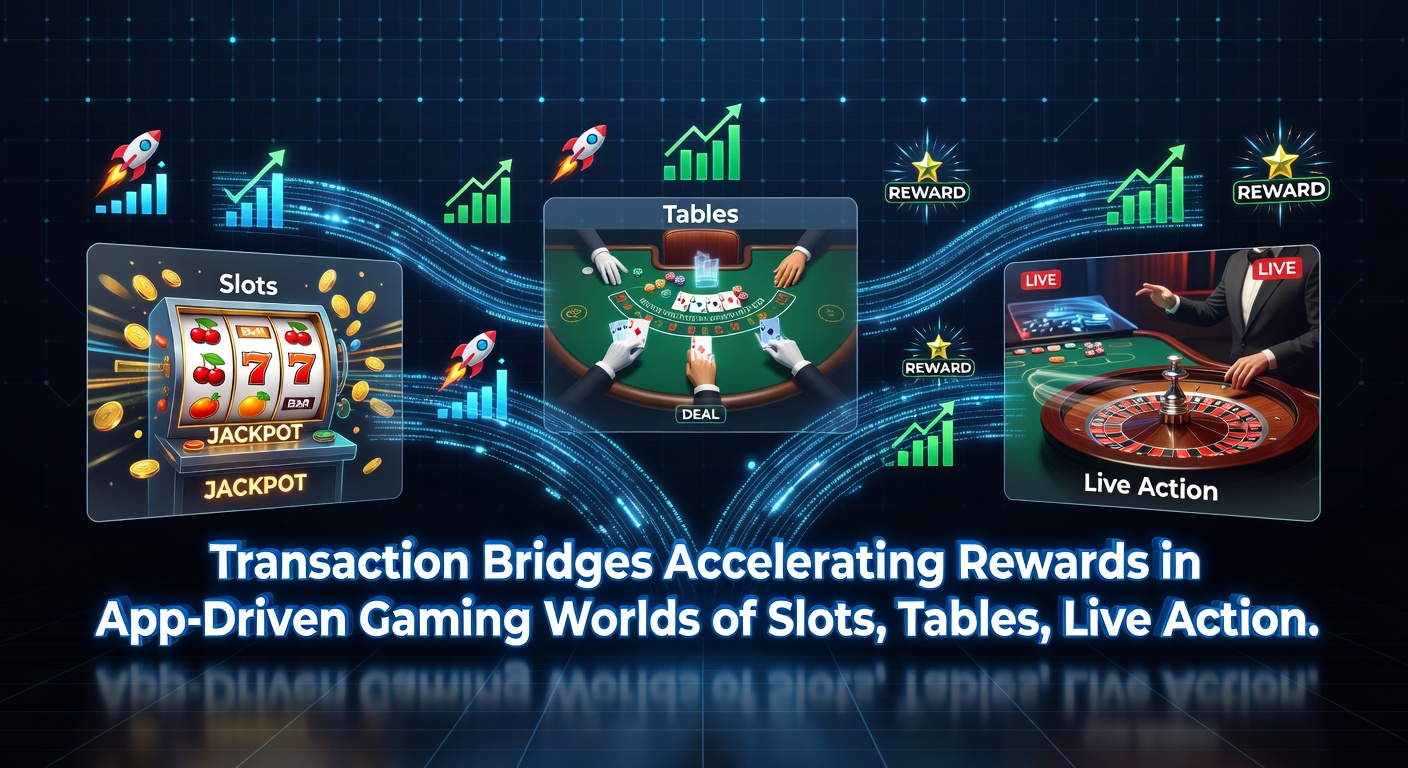 Mobile app interface showing seamless transaction bridge between slots, tables, live dealer and betting sections